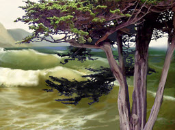 Lone Pine and Surf
